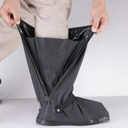 Waterproof Boot Gear Reusable Overshoe Rain Shoe Covers Anti-Slip Shoe Cover - M V528-WATERPROOFBOOT-M-177205