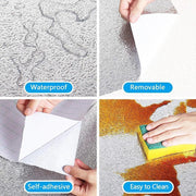 Waterproof Oil Proof Aluminum Foil Sticker Self Adhesive Kitchen Wallpapers AU V528-WATERPROOFOILPROOF-944219