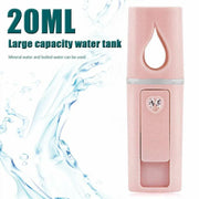L2 Mini Nano Facial Mister With Top Mirror Rechargeable Cool Mist Sprayer Au - White V528-WATERREPLENISHER-WHITE-97841
