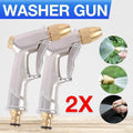 2Pcs High Pressure Water Spray Handle Nozzle Brass Garden Hose Pipe Lawn Car Wash V528-WATERSPRAY-495341