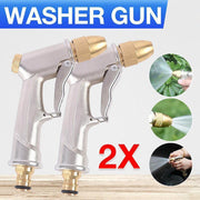 2Pcs High Pressure Water Spray Handle Nozzle Brass Garden Hose Pipe Lawn Car Wash V528-WATERSPRAY-495341