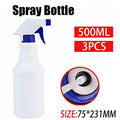 3PCS 500ml Reusable Plastic Spray Bottles for Cleaning Garden Car Use V528-WATERSPRAYBOTTLE-3PCS-250162