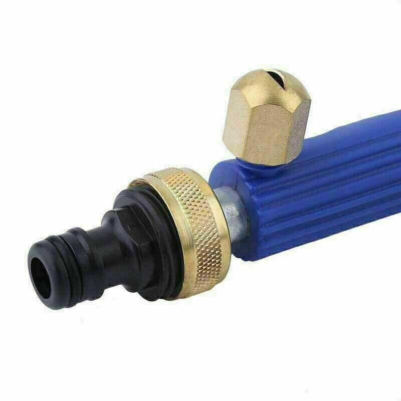 Hydro Jet High Pressure Power Washer Water Spray Nozzle Wand Cleaner V528-WATERSPRAYGUN-BLUE-954531