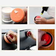 5pcs Car Polishing Sponge with Handle Manual Buffing Pads for Auto Detailing V528-WAXING-SPONGE-6PCS-565031