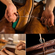260m 150D Leather Sewing Waxed Thread Hand Stitching Craft Repair Cords 4Colours - Brown V528-WAXLINE-BROWN-278695