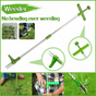 Weed Puller Garden Golves Claws Weeder Twister Twist Pull Lawn Root Remover Tool V528-WEEDPULLER-69259