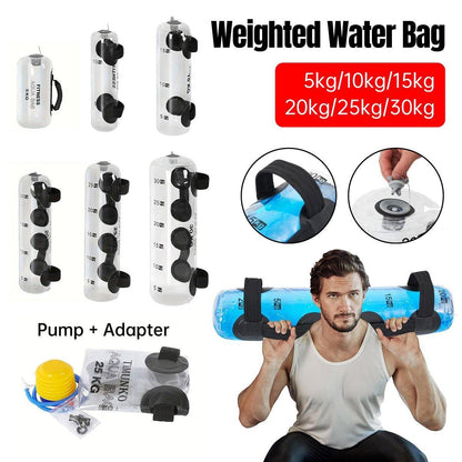 Adjustable Inflatable Water Weight Bag for Fitness Squat Strength Training Bag - 5kg V528-WEIGHTED-WATER-BAG-5KG-536146