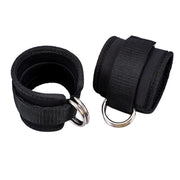 2PCS Weight Lifting Ankle D-Ring Strap Pulley Cable Kickbacks Attachment Gym Leg - Pink V528-WEIGHTLIFTINGANKLE-PINK-512452
