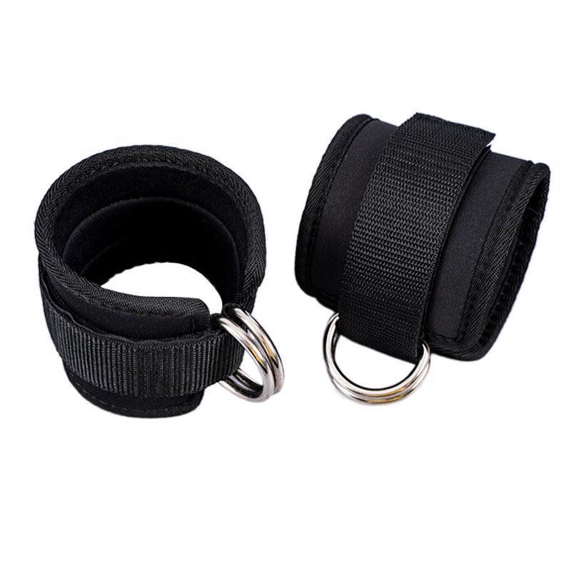 2PCS Weight Lifting Ankle D-Ring Strap Pulley Cable Kickbacks Attachment Gym Leg - Pink V528-WEIGHTLIFTINGANKLE-PINK-512452
