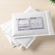 25PCS Poly Bubble Mailers Envelope Padded Bag White Cushioned Satchel 15 Sizes - 25PCS-13*13CM V528-WHBUBBLE-25PCS-13-13-770807