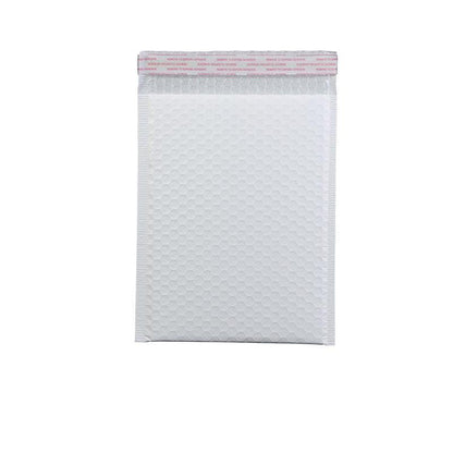 25PCS Poly Bubble Mailers Envelope Padded Bag White Cushioned Satchel 15 Sizes - 25PCS-13*13CM V528-WHBUBBLE-25PCS-13-13-770807