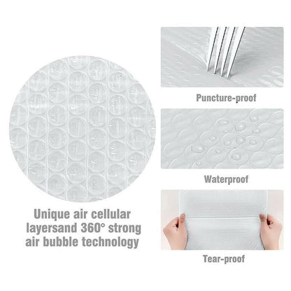 25PCS Poly Bubble Mailers Envelope Padded Bag White Cushioned Satchel 15 Sizes - 25PCS-14*16CM V528-WHBUBBLE-25PCS-14-16-132907