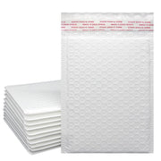 25PCS Poly Bubble Mailers Envelope Padded Bag White Cushioned Satchel 15 Sizes - 25PCS-16*21CM V528-WHBUBBLE-25PCS-16-21-863363