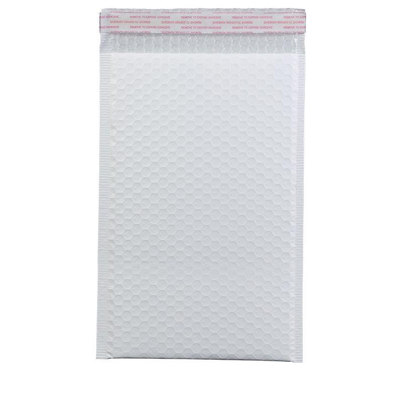 25PCS Poly Bubble Mailers Envelope Padded Bag White Cushioned Satchel 15 Sizes - 25PCS-16*21CM V528-WHBUBBLE-25PCS-16-21-863363