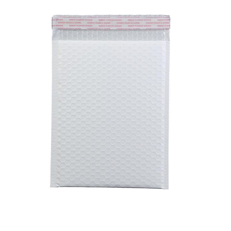 25PCS Poly Bubble Mailers Envelope Padded Bag White Cushioned Satchel 15 Sizes - 25PCS-16*21CM V528-WHBUBBLE-25PCS-16-21-863363