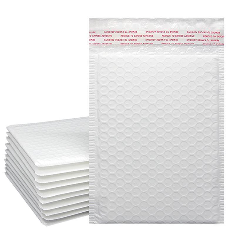 25PCS Poly Bubble Mailers Envelope Padded Bag White Cushioned Satchel 15 Sizes - 25PCS-20*20CM V528-WHBUBBLE-25PCS-20-20-379968