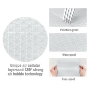 25PCS Poly Bubble Mailers Envelope Padded Bag White Cushioned Satchel 15 Sizes - 25PCS-20*20CM V528-WHBUBBLE-25PCS-20-20-379968