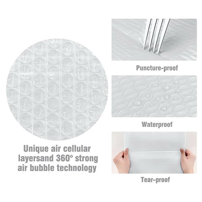 25PCS Poly Bubble Mailers Envelope Padded Bag White Cushioned Satchel 15 Sizes - 25PCS-20*20CM V528-WHBUBBLE-25PCS-20-20-379968