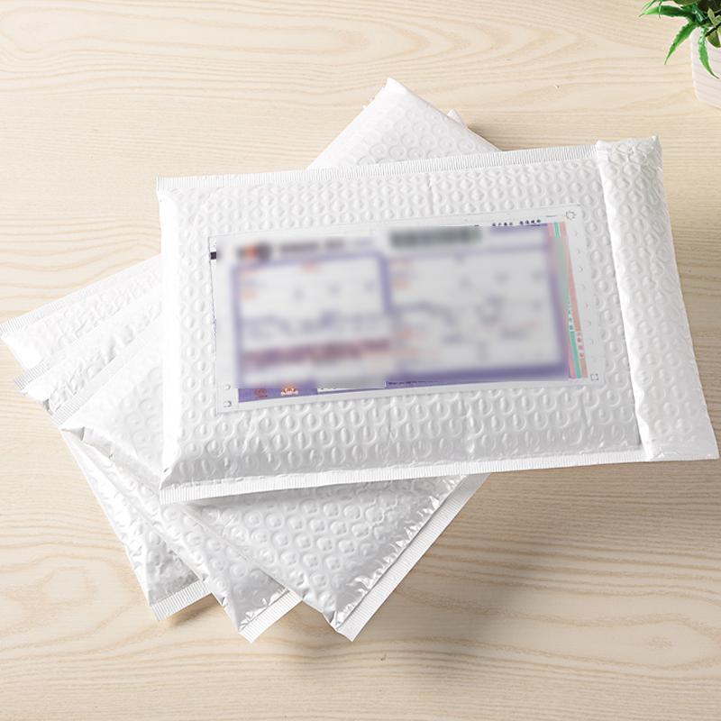 25PCS Poly Bubble Mailers Envelope Padded Bag White Cushioned Satchel 15 Sizes - 25PCS-20*20CM V528-WHBUBBLE-25PCS-20-20-379968