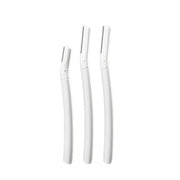3Pcs Eyebrow Razor Set Facial Trimmer Shaver Blade Hair Remover Beauty Tool - Eyebrow V528-WHITE-1-SHORT2-LONG-191828