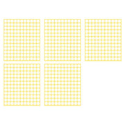 8/13/25/50mm Colour Sticker Dots Adhesive Round Labels Circular Scrapbooking White - 100mm*2 Dots V528-WHITE-100MM2DOTS19342