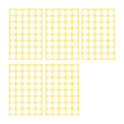 8/13/25/50mm Colour Sticker Dots Adhesive Round Labels Circular Scrapbooking White - 100mm*2 Dots V528-WHITE-100MM2DOTS19342