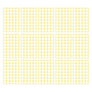 8/13/25/50mm Colour Sticker Dots Adhesive Round Labels Circular Scrapbooking White - 100mm*2 Dots V528-WHITE-100MM2DOTS19342