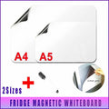 Whiteboard for Fridge A4 A5 with Marker Pen Memo and Reminder Use - A4 1PCS+1PCS Maker V528-WHITEBOARD-A41PCS-210236