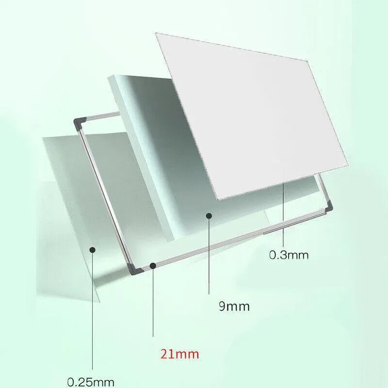 Portable Magnetic Home And Office Board Whiteboard 4 Sizes Marker Eraser Button - Whiteboard Accessories V528-WHITEBOARDACCESSORIES-821488