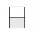 A4 Self Adhesive Sticker Paper Sheet Label Laser Inkjet Print Mailing Address - White Glossy 2x1 *20 PCS V528-WHITEGLOSSY21-20PCS76521