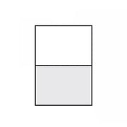 A4 Self Adhesive Sticker Paper Sheet Label Laser Inkjet Print Mailing Address - White Glossy 2x1 *20 PCS V528-WHITEGLOSSY21-20PCS76521