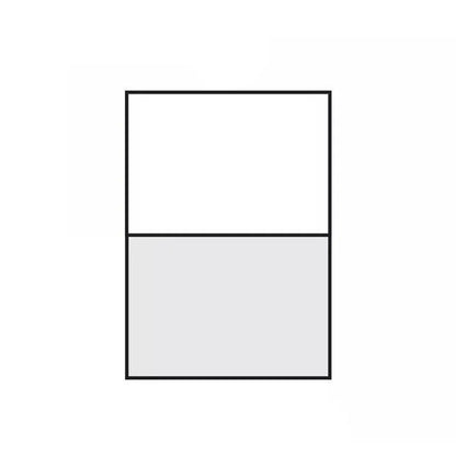 A4 Self Adhesive Sticker Paper Sheet Label Laser Inkjet Print Mailing Address - White Glossy 2x1 *20 PCS V528-WHITEGLOSSY21-20PCS76521