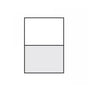 A4 Self Adhesive Sticker Paper Sheet Label Laser Inkjet Print Mailing Address - White Glossy 2x1 *20 PCS V528-WHITEGLOSSY21-20PCS76521