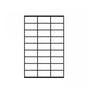 A4 Self Adhesive Sticker Paper Sheet Label Laser Inkjet Print Mailing Address - White Matte 3x9 *20 PCS V528-WHITEMATTE39-20PCS63904