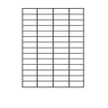 A4 Self Adhesive Sticker Paper Sheet Label Laser Inkjet Print Mailing Address - White Matte4*14-100PCS V528-WHITEMATTE4X14-100PCS-542710