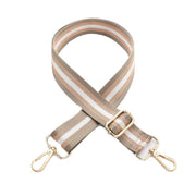 New Crossbody Bag Handbag Belt Satchel Wide Adjustable Canvas Shoulder Strap - Black V528-WIDEBAGSTRAP-BLACK-218265