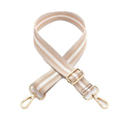 New Crossbody Bag Handbag Belt Satchel Wide Adjustable Canvas Shoulder Strap - Khaki V528-WIDEBAGSTRAP-KHAKI-453430