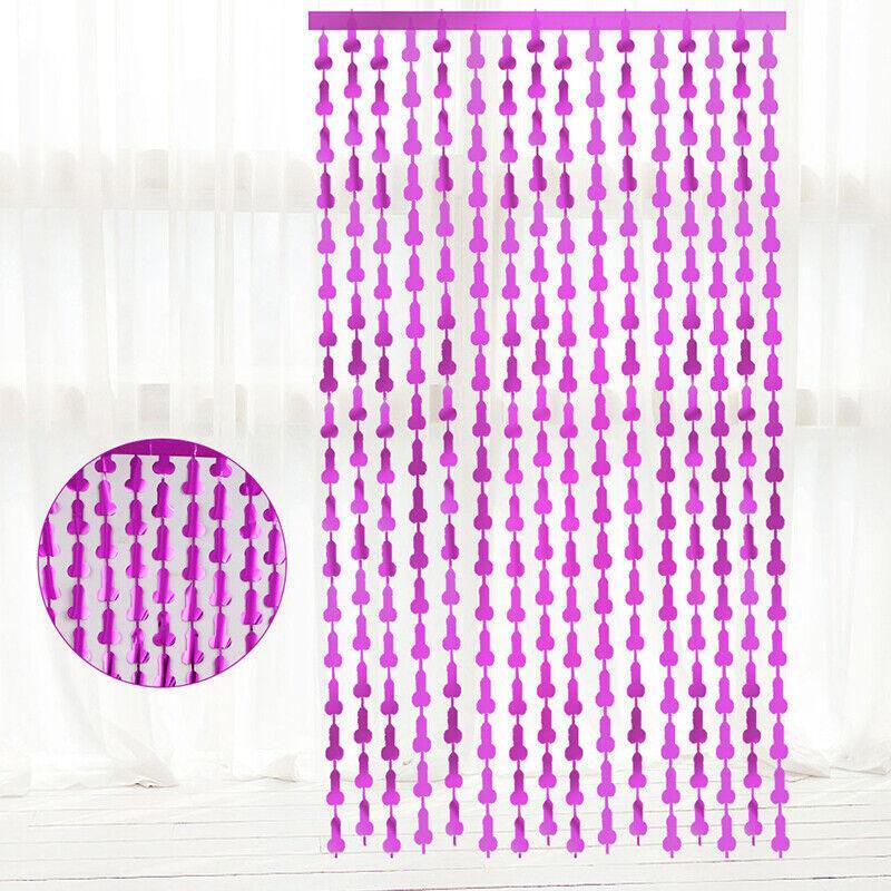 Metallic Tinsel Curtain 2m x 1m Hens Party Backdrop Foil Fringe Hanging Decor - Green V528-WILLYTINSEL-GREEN-201236