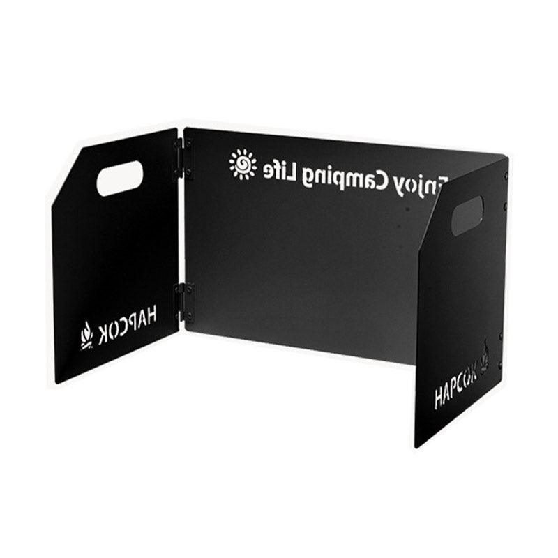 Outdoor Camping Tri Fold Board Portable Folding Windproof Windshield Protector - White V528-WINDBREAK-WHITE-782555