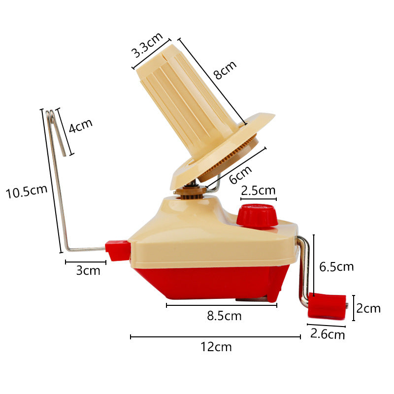 Hand Operated Yarn Winder Manual Wool Ball Winding Tool for Knitting Crochet V528-WINDERHOLDER-237346