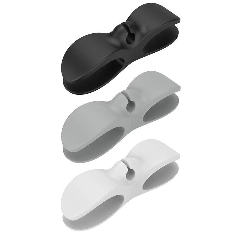 Wire Cable Organizer Holder Cord Wrapper Winder For Kitchen Appliances Computer - 3PCS Black V528-WINDINGDEVICE-BLACK-445997