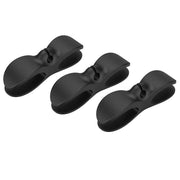 Wire Cable Organizer Holder Cord Wrapper Winder For Kitchen Appliances Computer - 3PCS Black V528-WINDINGDEVICE-BLACK-445997