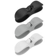 Wire Cable Organizer Holder Cord Wrapper Winder For Kitchen Appliances Computer - 3PCS Grey V528-WINDINGDEVICE-GREY-401836