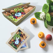 50pcs Bakery Cake Packaging Boxes with Visible Open Window Lunch Boxes - S V528-WINDOWBOX-S-50PCS-521528