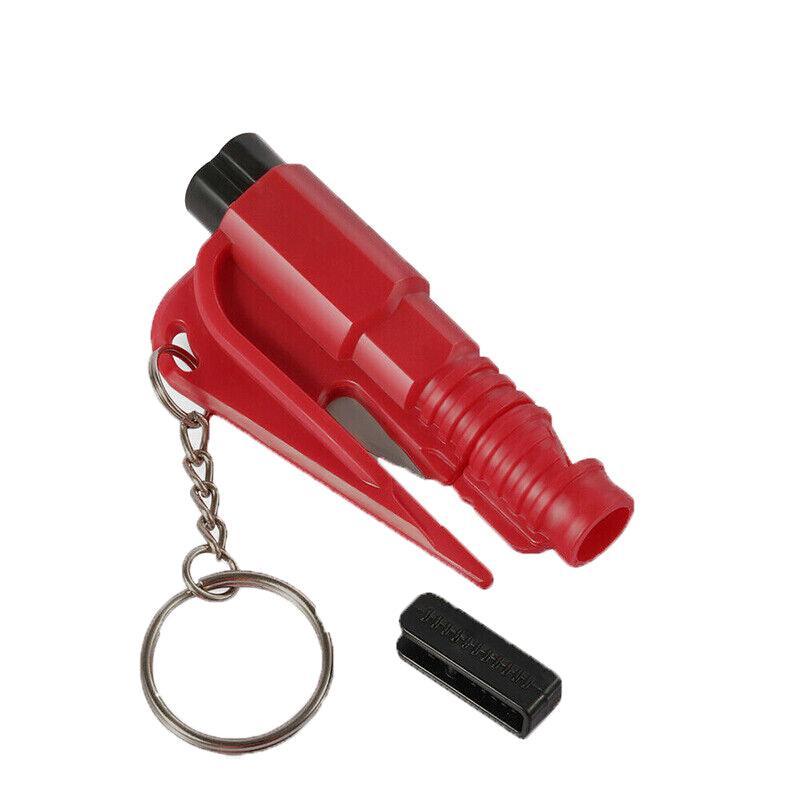3 In 1 Car Window Glass Breaker Emergency Escape Tool with Cutter - Orange V528-WINDOWBREAKER-ORANGE-245254