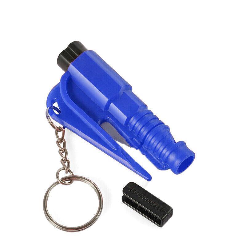 3 In 1 Car Window Glass Breaker Emergency Escape Tool with Cutter - Orange V528-WINDOWBREAKER-ORANGE-245254