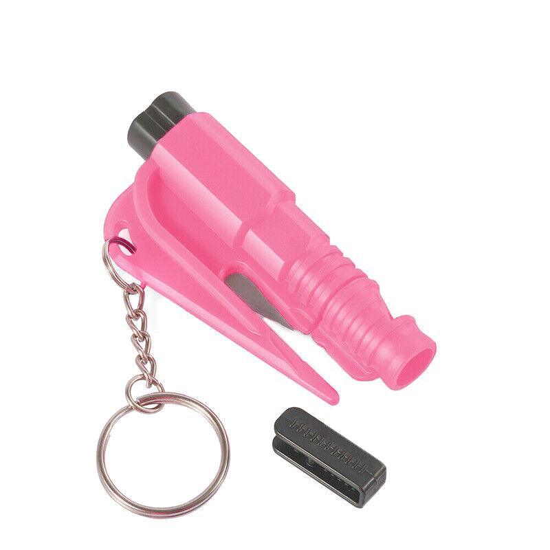 3 In 1 Car Window Glass Breaker Emergency Escape Tool with Cutter - Orange V528-WINDOWBREAKER-ORANGE-245254