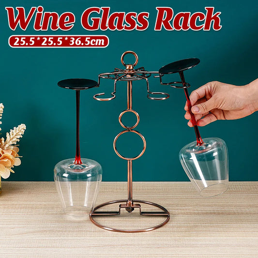 Wine Glass Rack Countertop Freestanding Stemware Rack Wine Glass Stand Racks V528-WINE-GLASS-RACK-1-478574