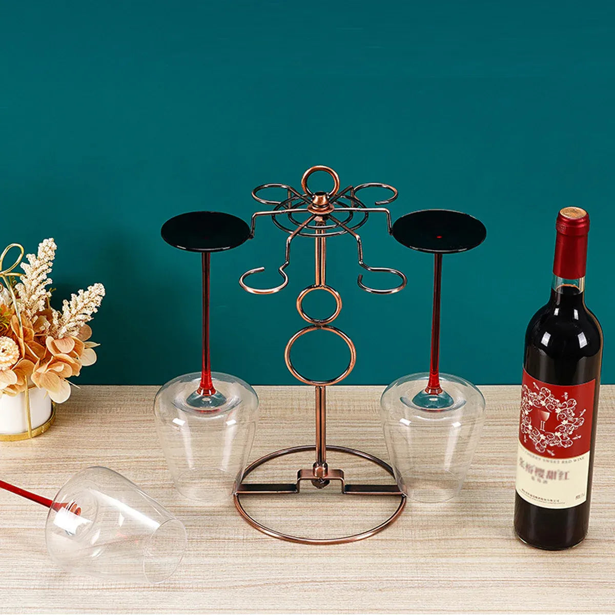 Wine Glass Rack Countertop Freestanding Stemware Rack Wine Glass Stand Racks V528-WINE-GLASS-RACK-1-478574
