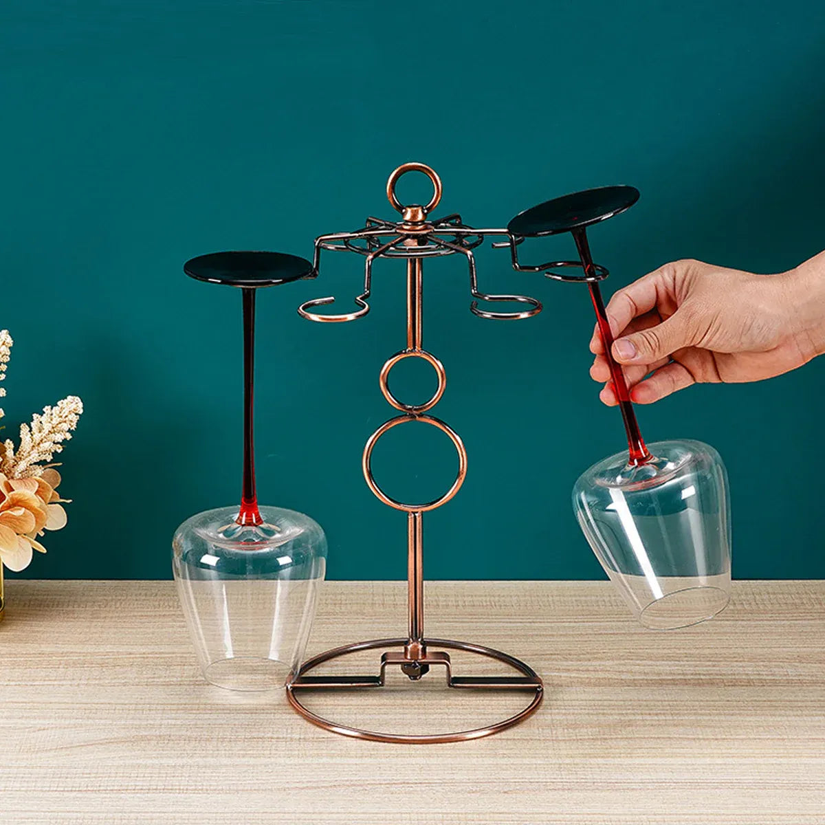 Wine Glass Rack Countertop Freestanding Stemware Rack Wine Glass Stand Racks V528-WINE-GLASS-RACK-1-478574